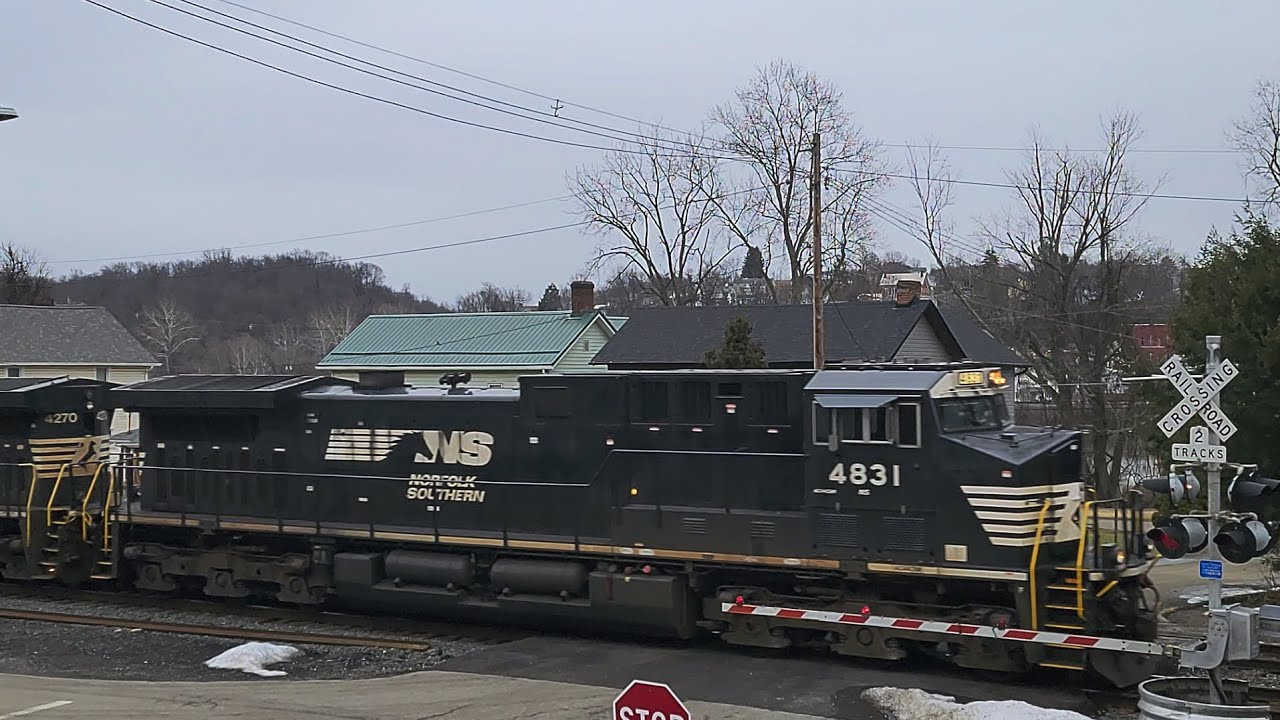 Combined Norfolk Southern Mine Trains Empties 