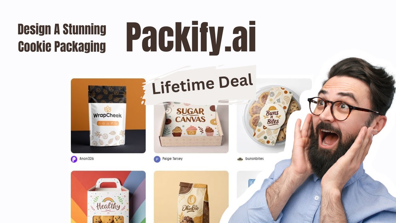 Design A Stunning Cookie Packaging in 5 Steps with Packify AI