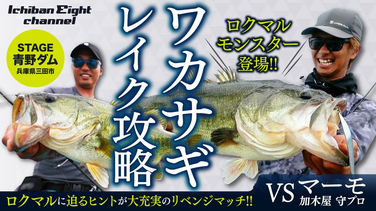 【ロクマル登場&良型続出】ワカサギレイク攻略のヒント充実のマーモプロとのリベンジマッチin青野ダム