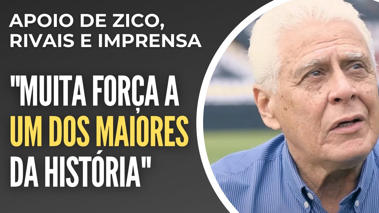 ÍDOLO DO VASCO, DINAMITE VIVE DRAMA E COMOVE O MUNDO DO FUTEBOL