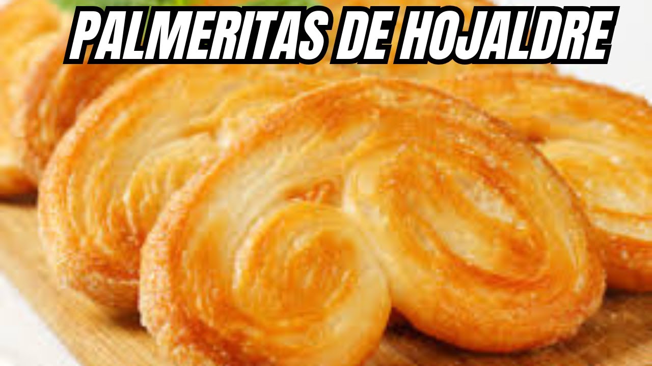 Palmeritas de Hojaldre Caseras