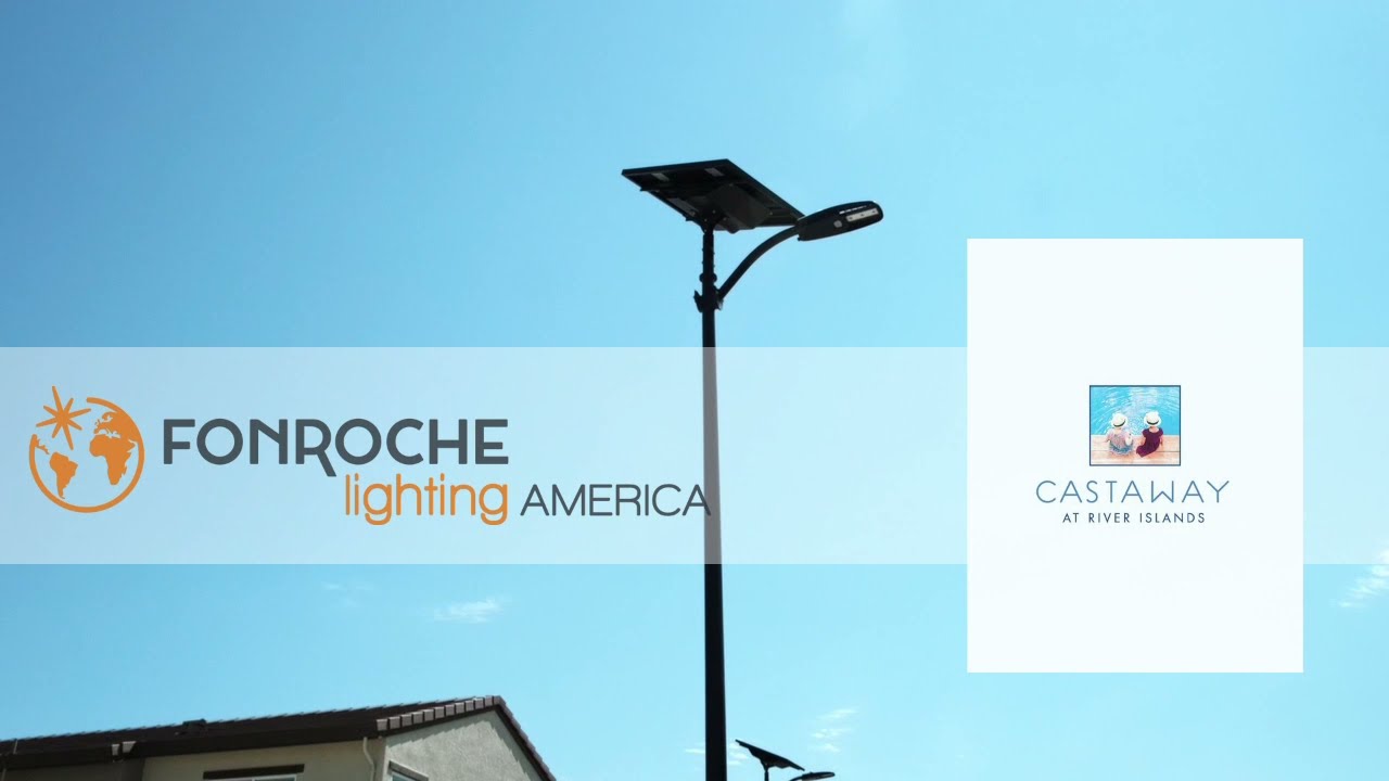 Solar Lighting At Castaway Development Lathrop, CA