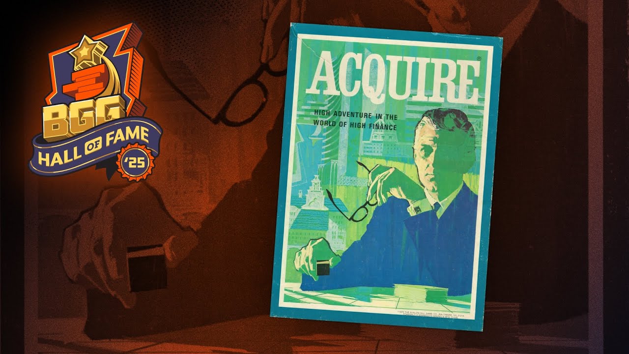 Acquire: 2025 BoardGameGeek Hall of Fame Inductee