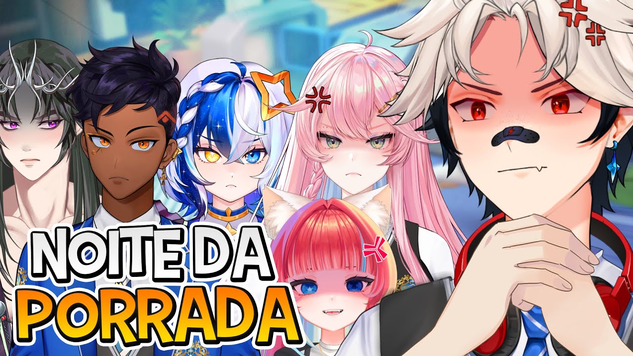 NOITE DE PANCADARIA VTUBER EM PARTY ANIMALS