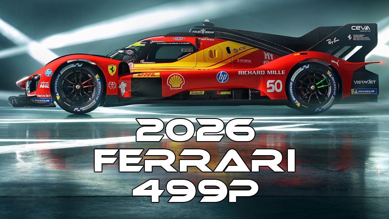 2026 Ferrari 499P - World Endurance Championship Hypercar