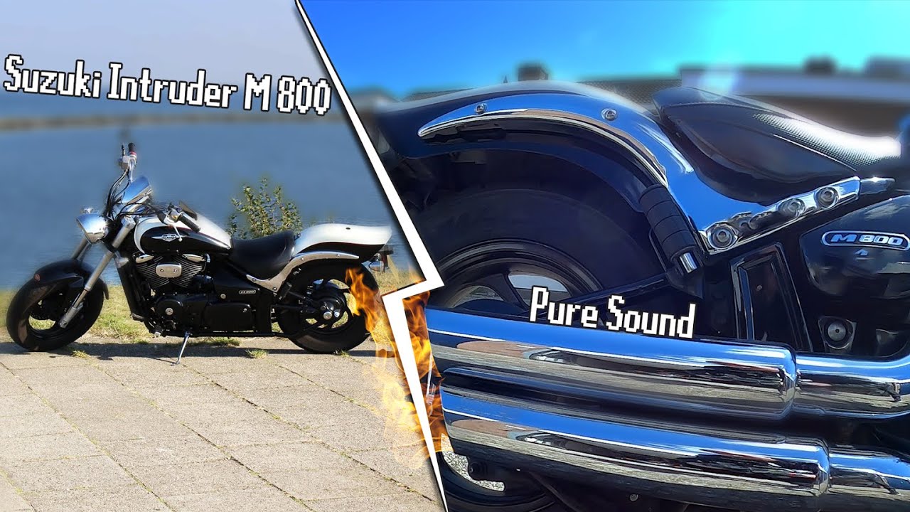 The Pure Sound Of Suzuki Intruder M800 | Vance & Hines Twin Slash Exhaust