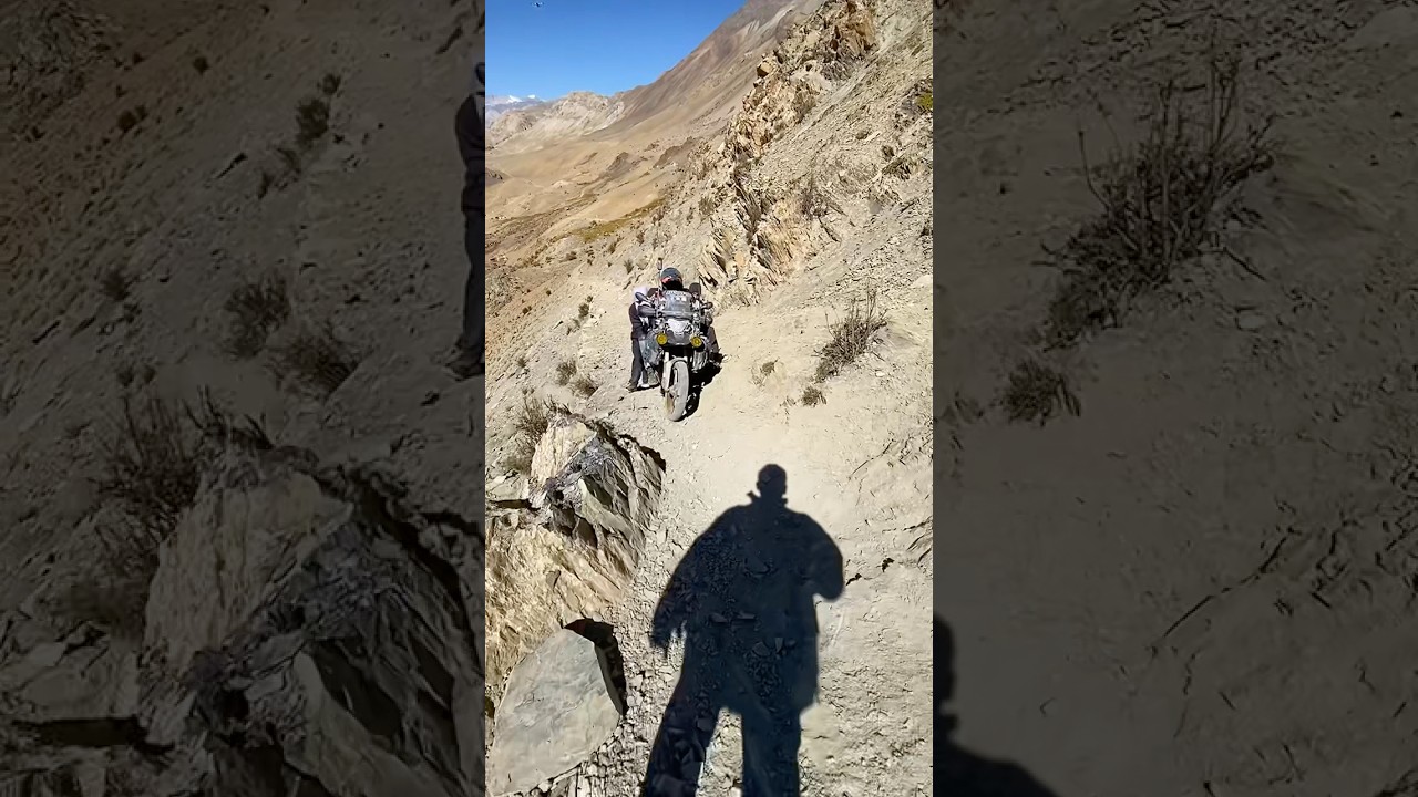 BMW Stuck at crazy uphill climb at Lashkar Ghas on way to Koramber Lake    #yt #shorts #short