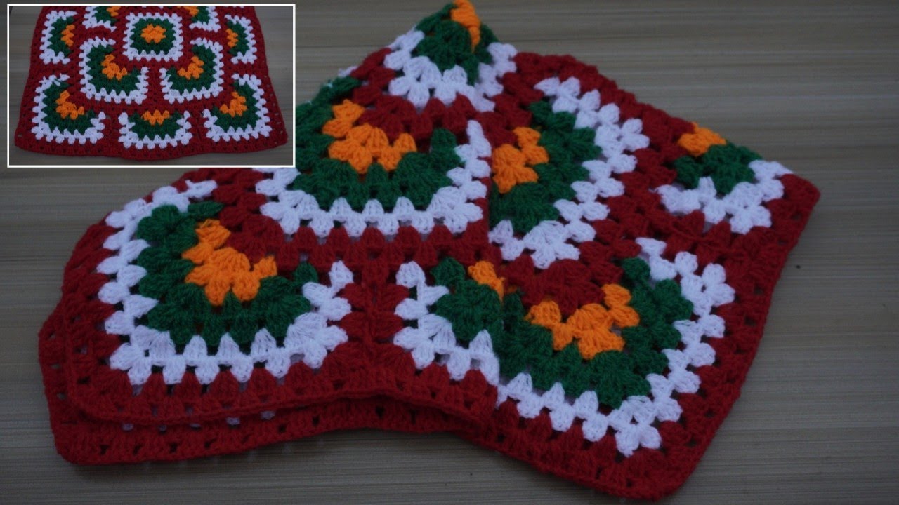 किरोसिया से थालपोश बनाना सीखें How To Crochet Thalposh | Woolen Rumal | Table cover Thalpos Tutorial