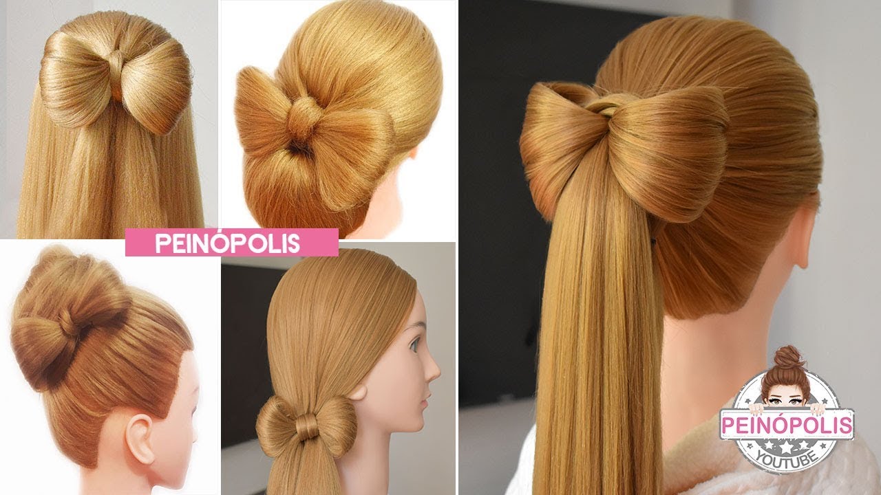 5 Peinados con Trenzas Lazos para Niñas | Fáciles, Rápidos y con Estilo 2025