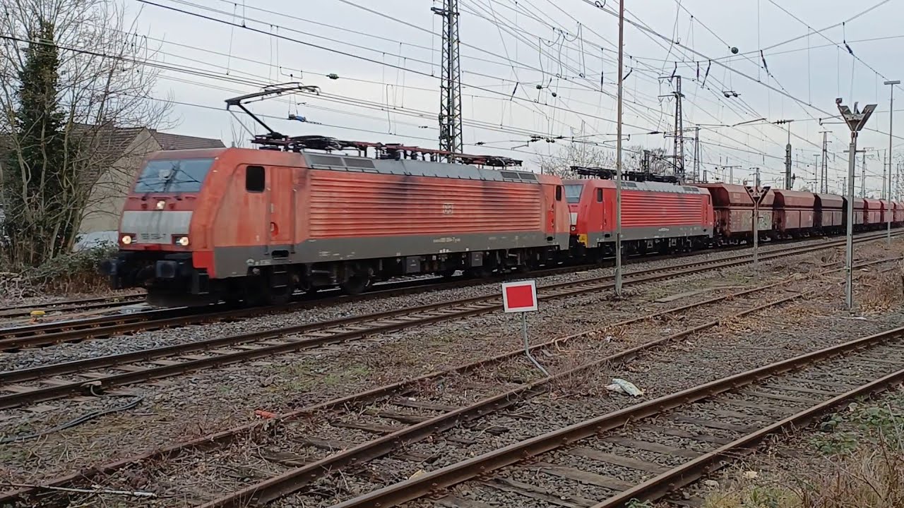 15/2/26:🔉👍DBC 189ers in DT mogen met lege ertstrein lekker door in Emmerich naar NL.
