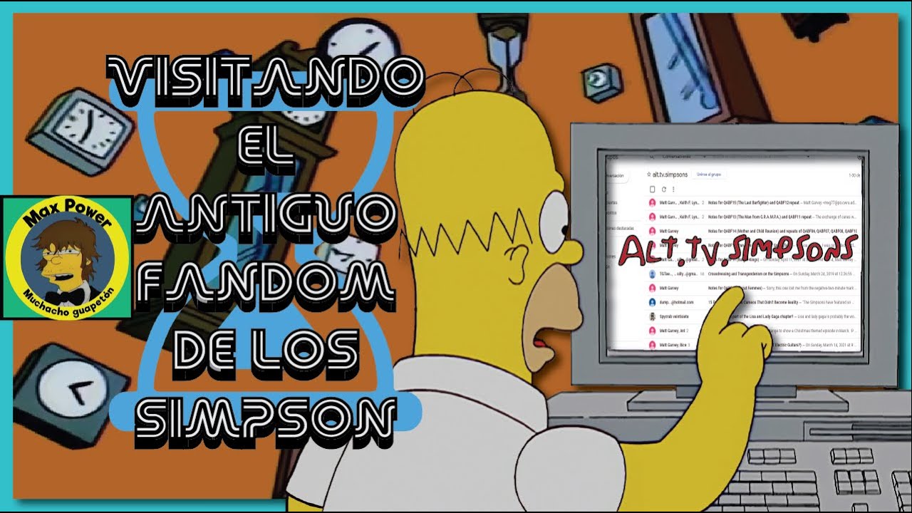 Visitando el antiguo fandom de Los Simpson