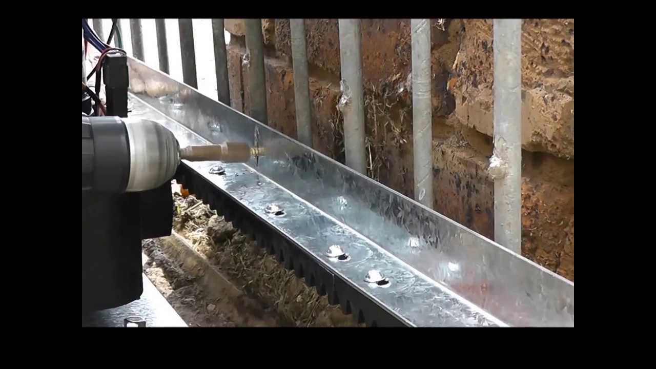 DACE- How to install rack gear on a DACE motor