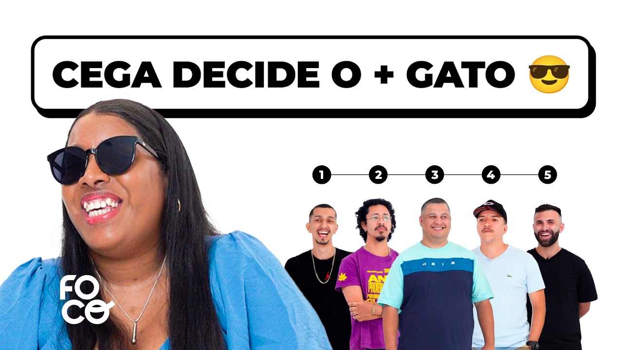 CEGA ESCOLHE O MAIS BONITO | FT. TATÁ MENDONÇA
