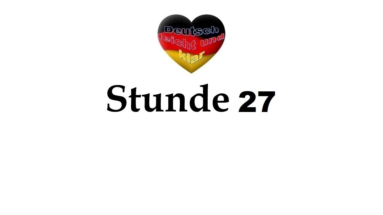Stunde 27