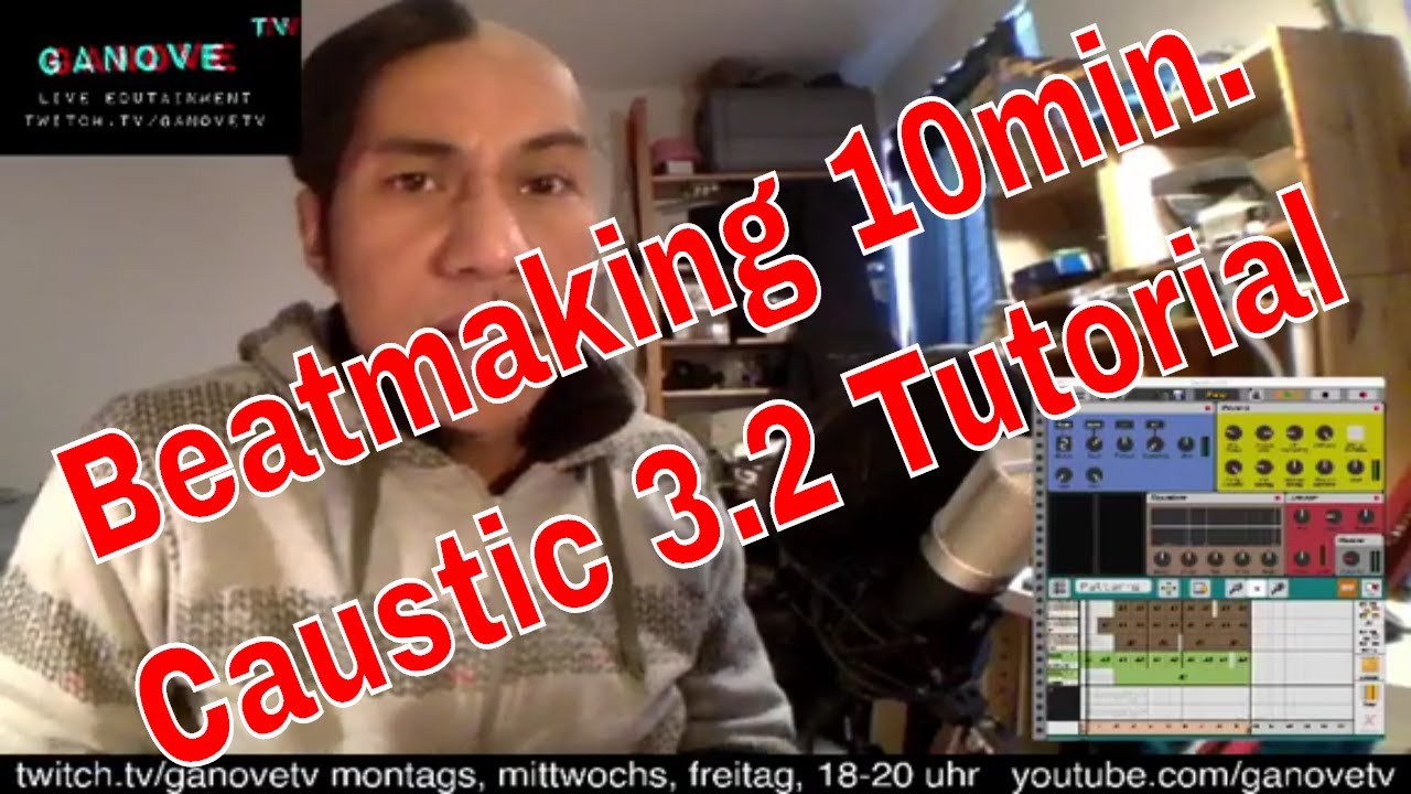 Caustic 3 Tips and Tricks Tutorial Beatmaking 10min. with Ganove