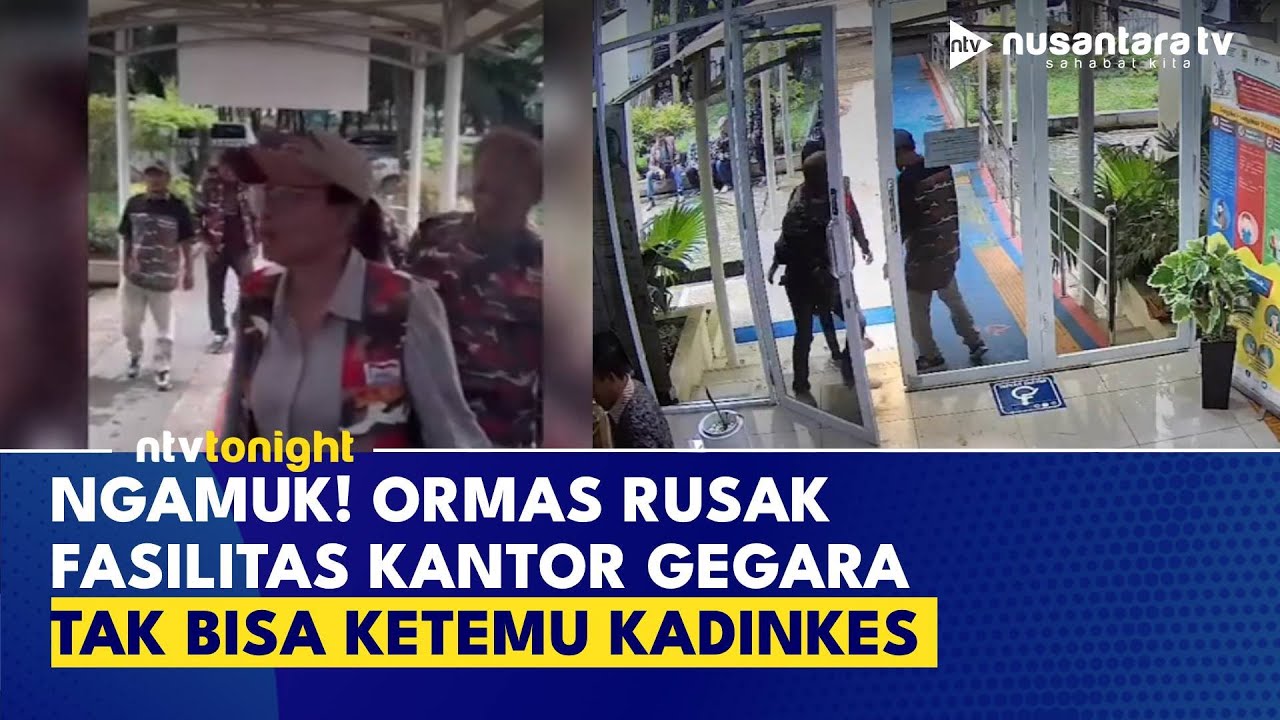 Heboh Aksi Ormas Ngamuk di Kantor Dinkes Bekasi, Pegawai Takut Sampai Trauma | NTV TONIGHT