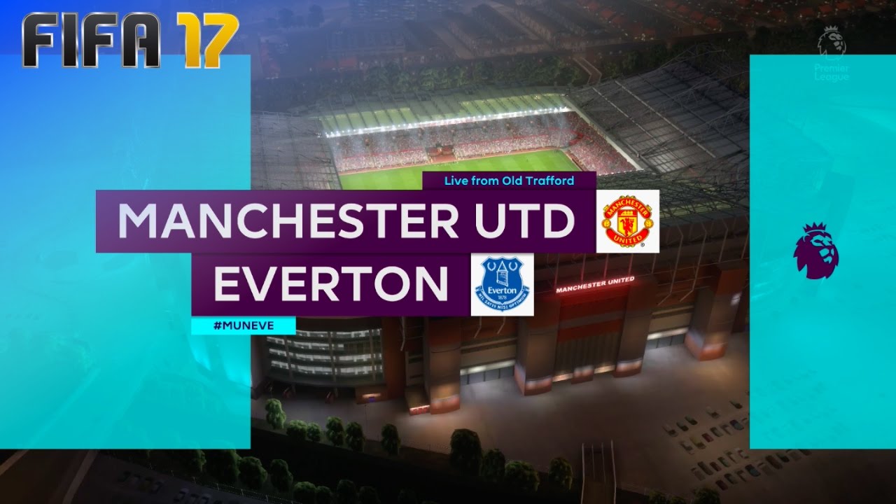 FIFA 17 - Manchester United vs. Everton @ Old Trafford