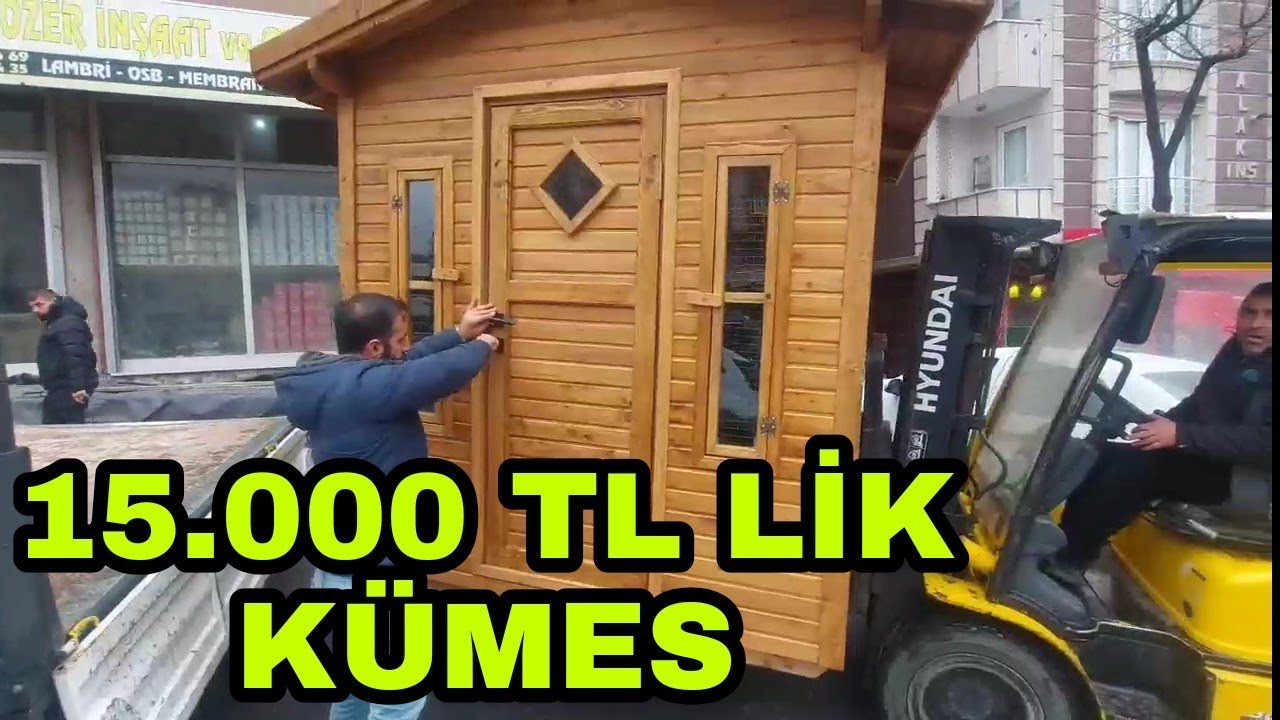Ahşap güvercin kümesi yapımı