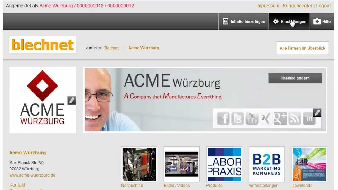 Vogel Business Media Firmenprofil: RSS-Feeds