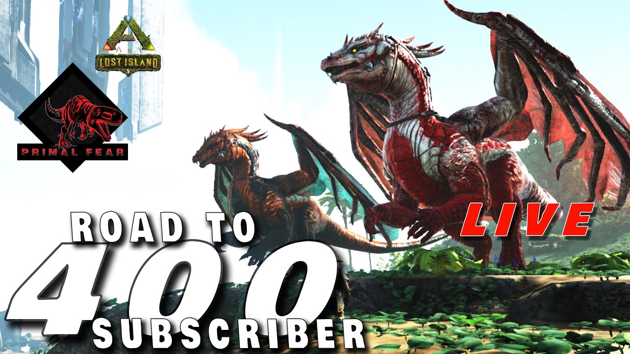 Primal Fear ARK evolved Crystal Isles | Road to 400 | #ark #arksurvivalevolved