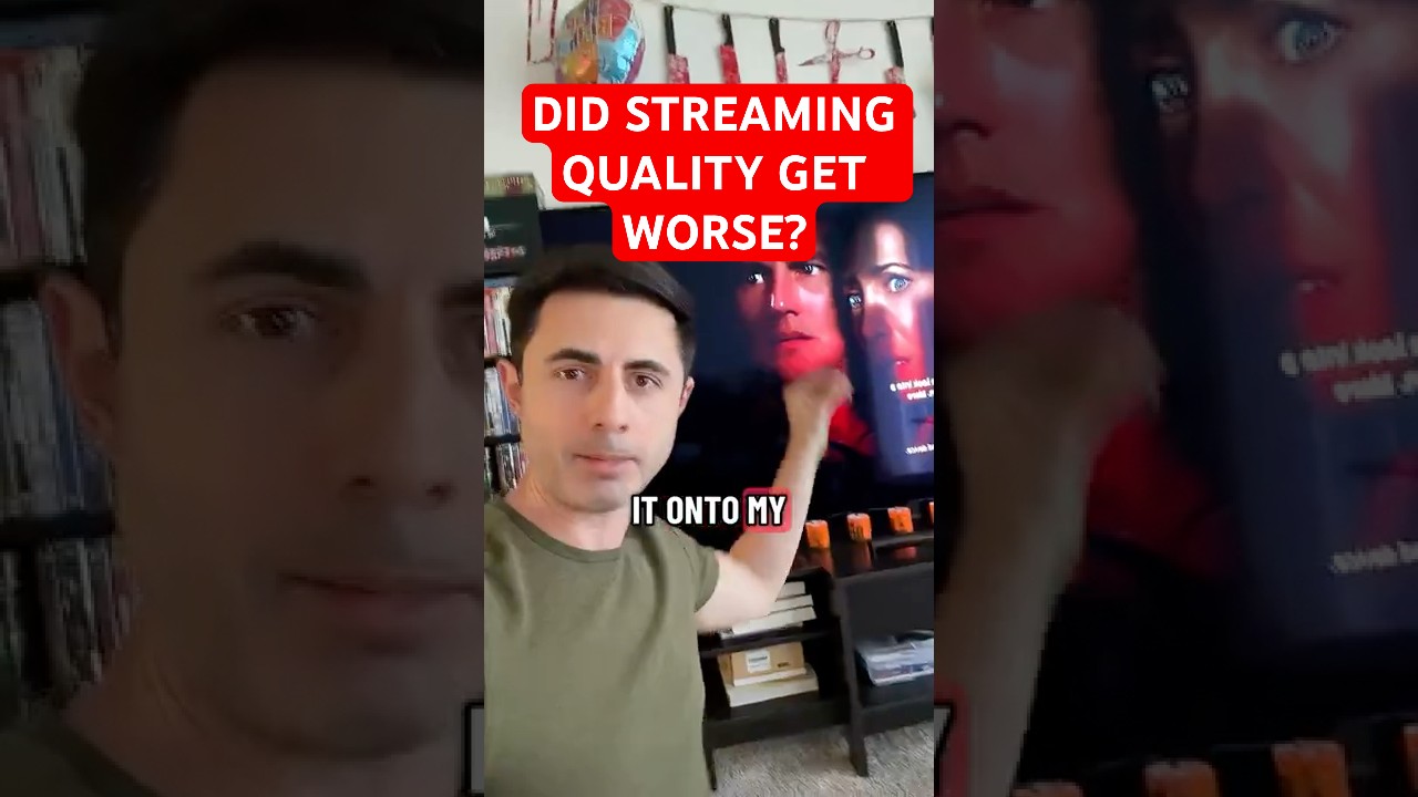 Streaming got worse and I ripped my own Blu-ray to prove it