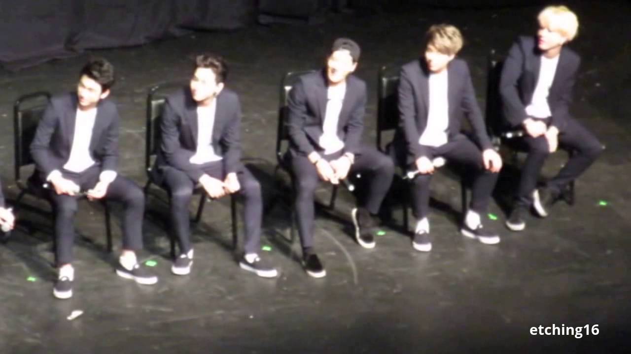 GOT7 Fan Meeting (Intro + Q&A full uncut) SF Warfield 05/06/15 (5 of 8)