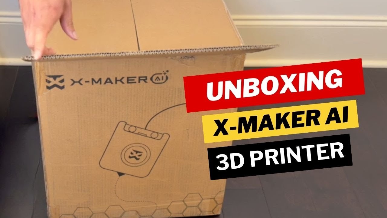 Unboxing the AOSEED XMAKER AI 3D Printer | Kid-Friendly 3D Printing
