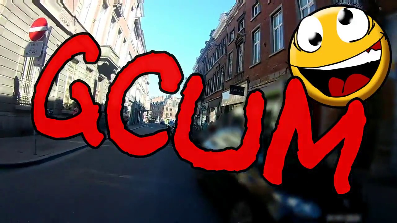 #GCUM &agrave; gogo dans les rues de Namur. (En v&eacute;lo couch&eacute;)