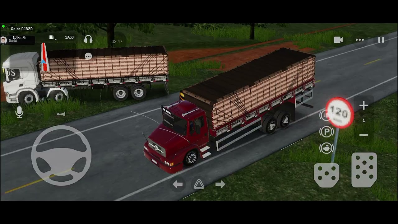 A parte 2 do global Truck simulator no modo Multiplayer