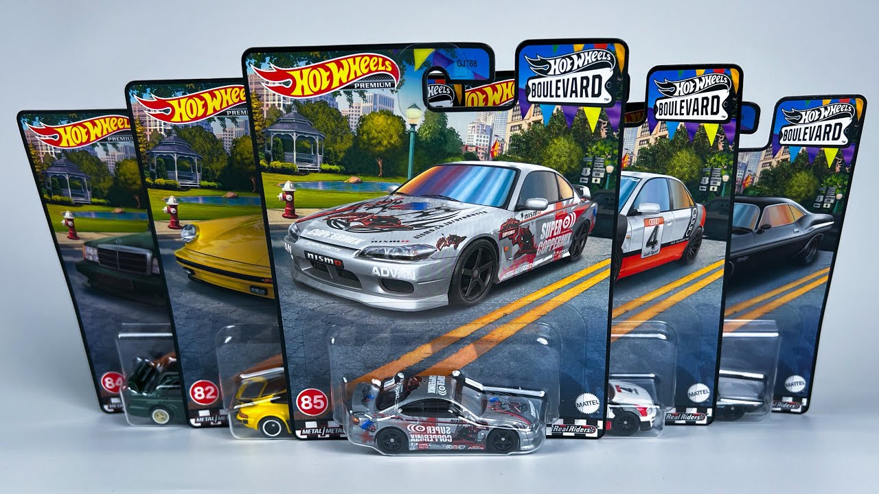 Unboxing Hot Wheels 2023 Boulevard - Mix S