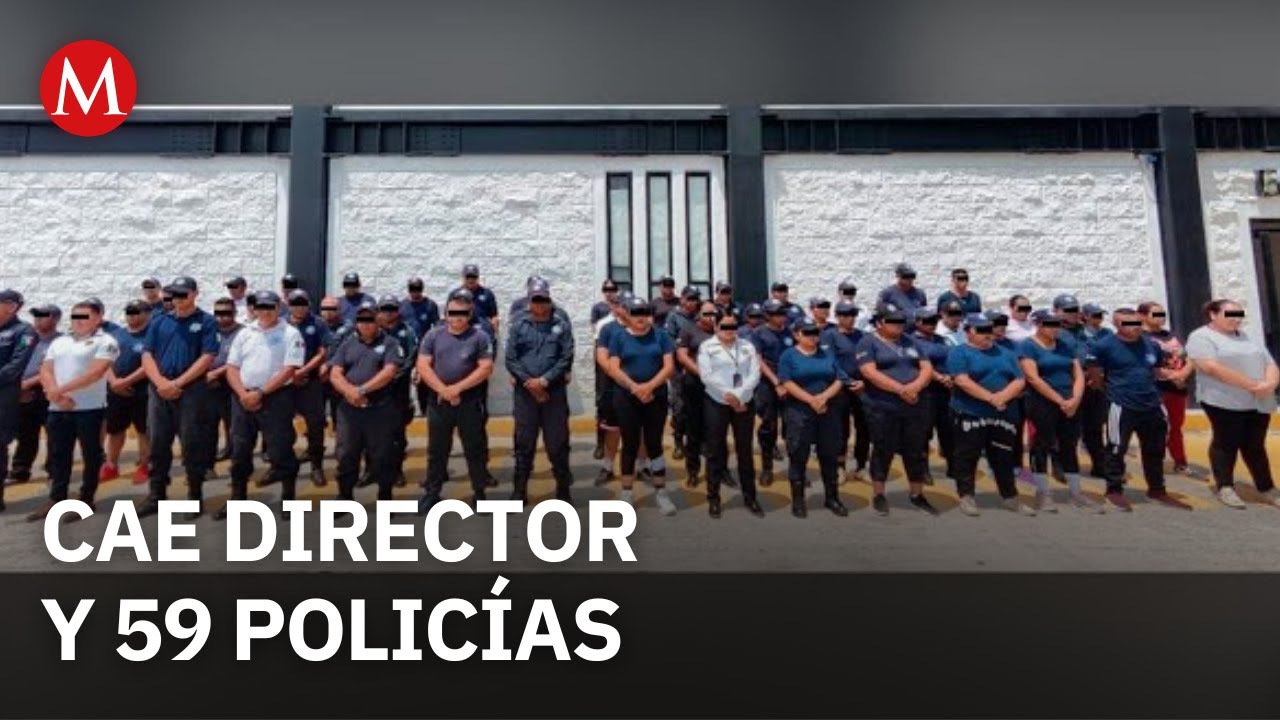 Detienen a 59 policías de Cintalapa, Chiapas, por nexos con el crimen organizado