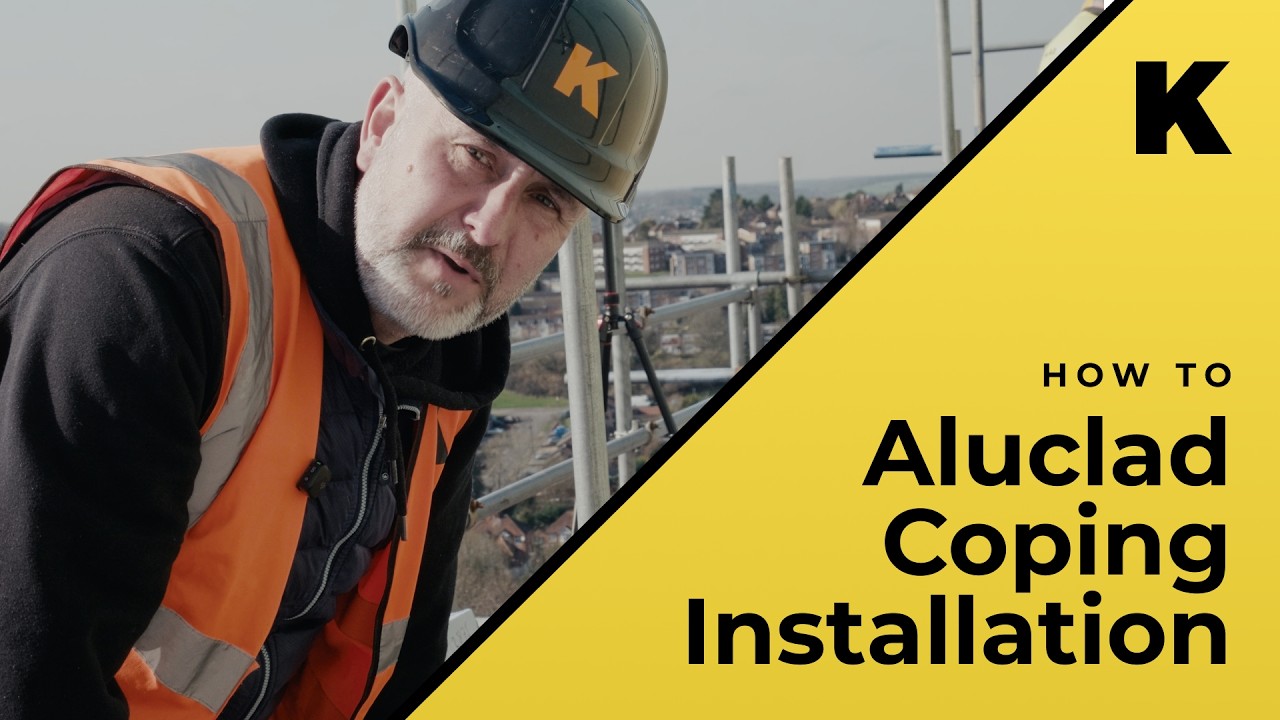 How to Install Aluminium Coping | Aluclad System on a Live Site