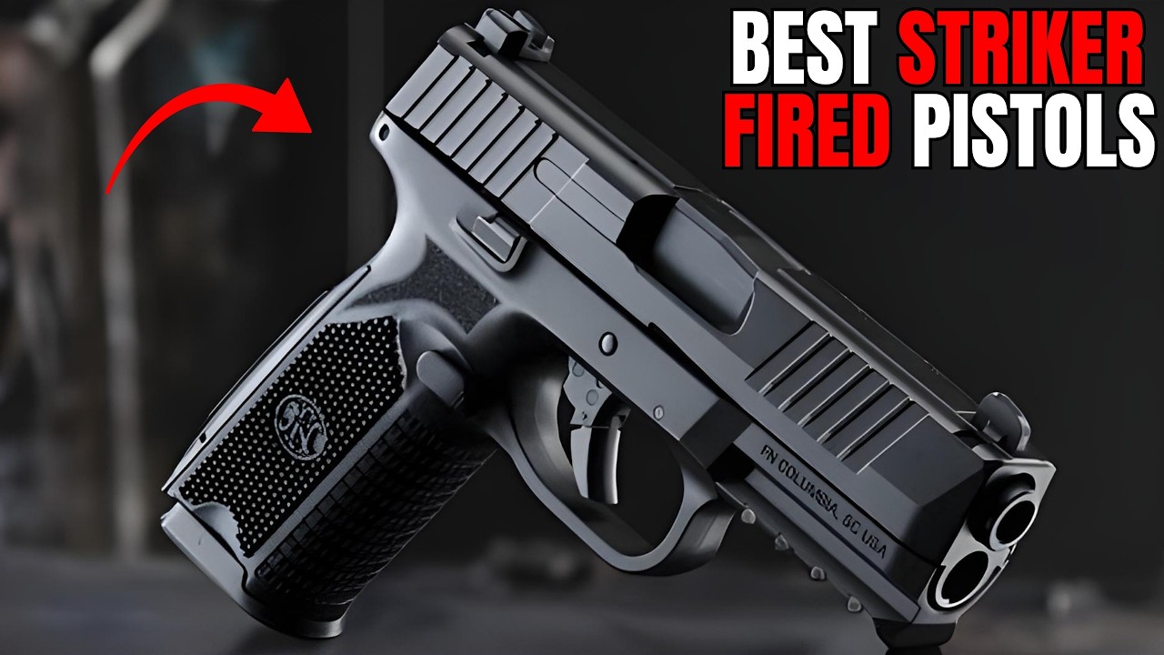 Top 10 best striker fired pistol in 2025!