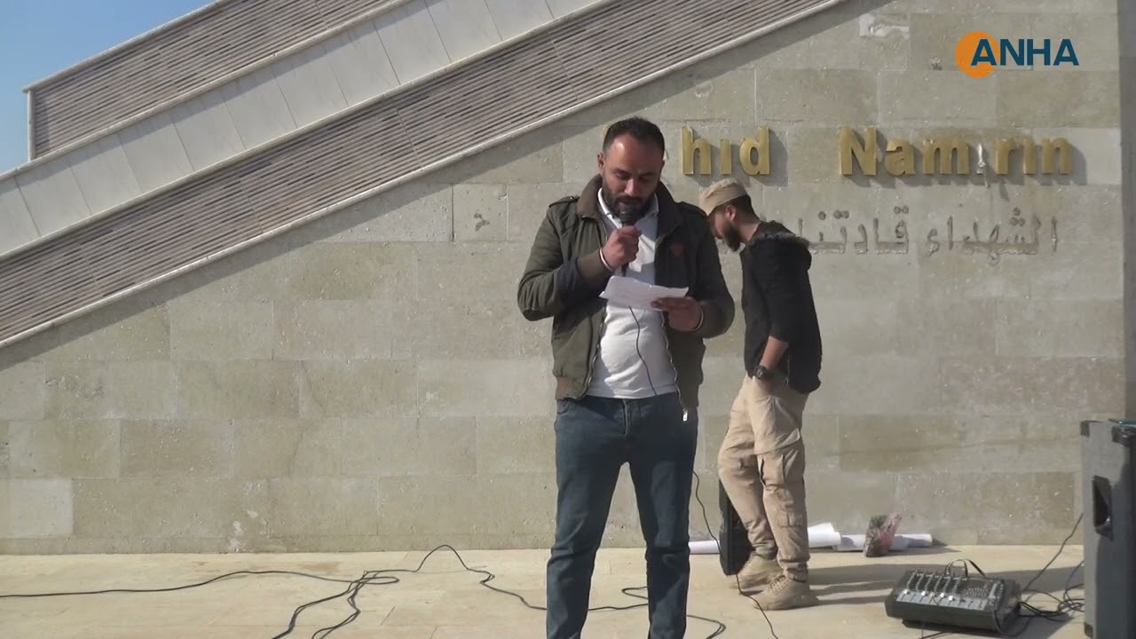 أهالي ناحية تل حميس يشيعون جثمان الشهيد أحمد السالم إلى مثواه الأخير