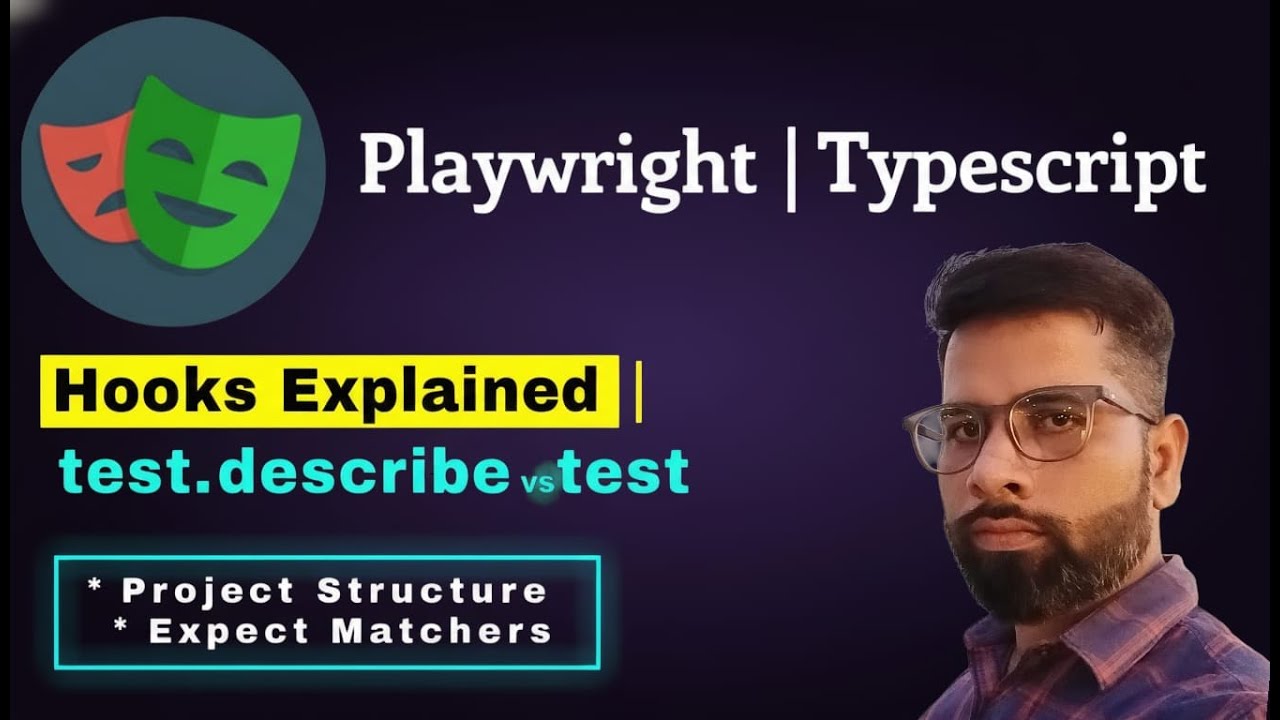 Playwright Automation Tutorial for Beginners | test, expect & test.describe