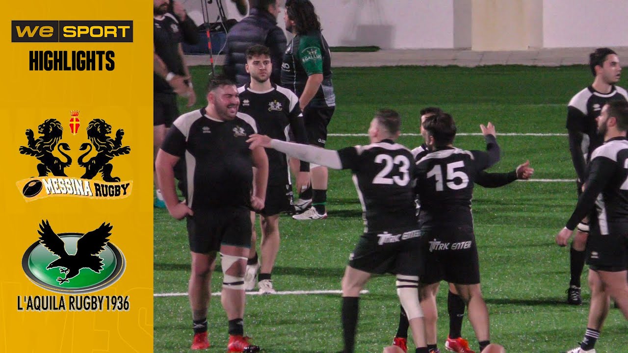 Messina Rugby  vs Rugby L'Aquila SSD [Serie B - 8G]