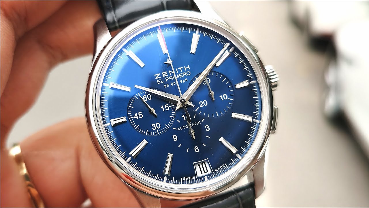 [Rất Đẹp] Zenith Captain El Primero Chronograph Limited Edition 03.2116.400/51.C700  | ICS Authentic
