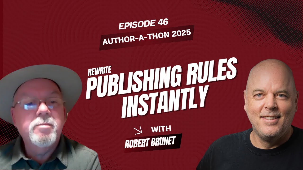 Robert Brunet at Author‑a‑Thon: Digital Inc. & AI-Powered Publishing | Ep. 46
