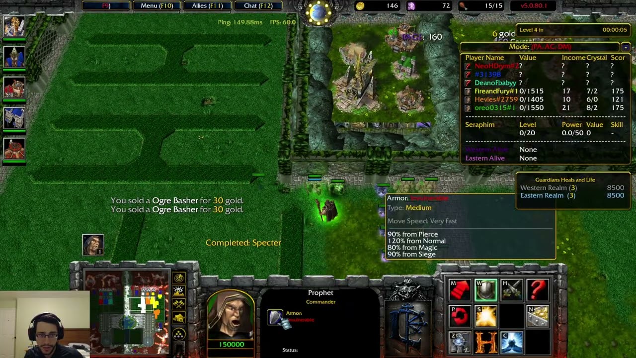 WC3 Reforged: HellHalt TD #54 - King Is Too Op!