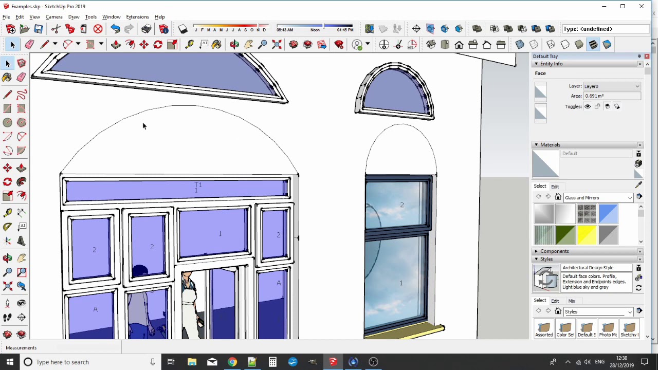 Add Arched Windows