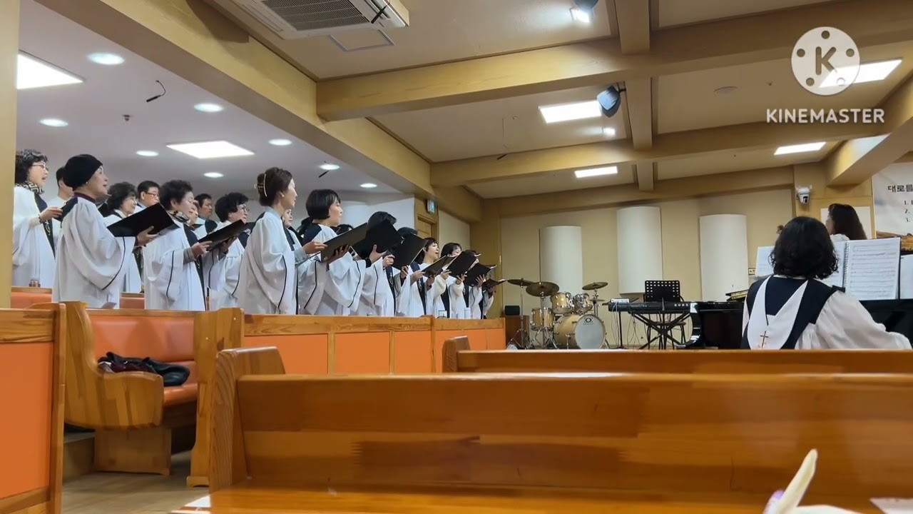 예수가함께계시니ᆢ트리니티할렐루야성가대