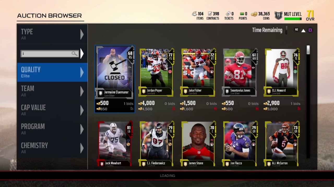 Madden 18 MUT Sniping Session