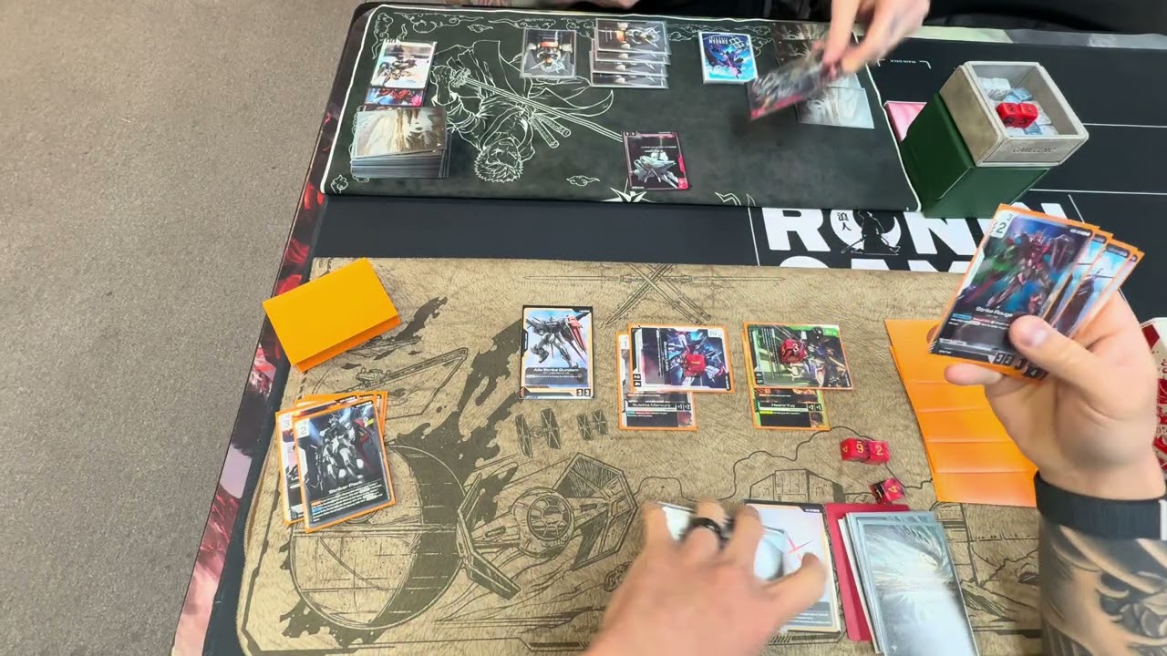 (GD02) GW Wing Zero Academy vs RW Mafty Ping - Gundam Locals POV