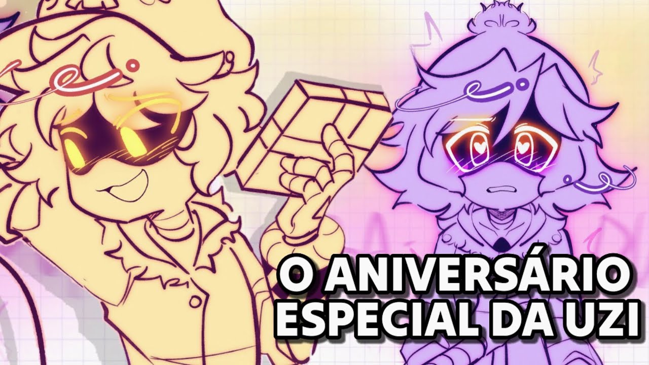 O ANIVERS&Aacute;RIO DA UZI - (MURDER DRONES COMIC) | (DUBLADO)