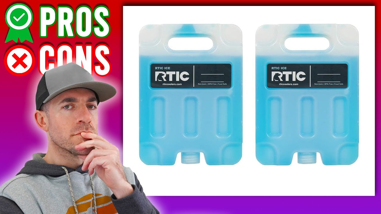 RTIC Reusable Cooler Ice Pack - Keep Your Cooler Ice Cold | Long-Lasting & Fast Freezing
