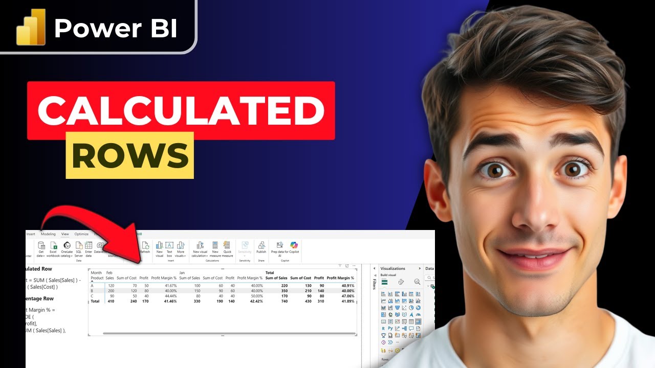 How To Add Calculated Rows To Matrix In Power BI (Easiest Way) (2026 Guide)