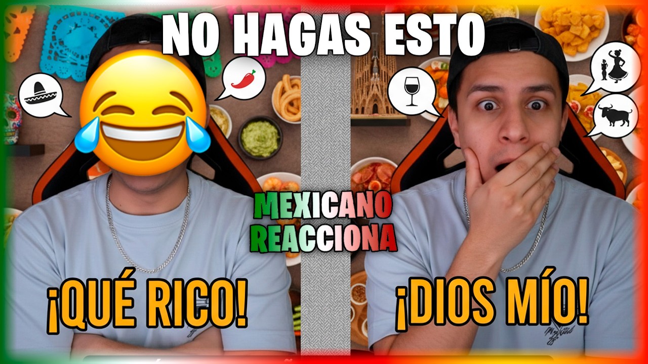 Qué NO deben hacer los MÉXICANOS en España  🇪🇸  | Mexicano reacciona a ESPAÑA
