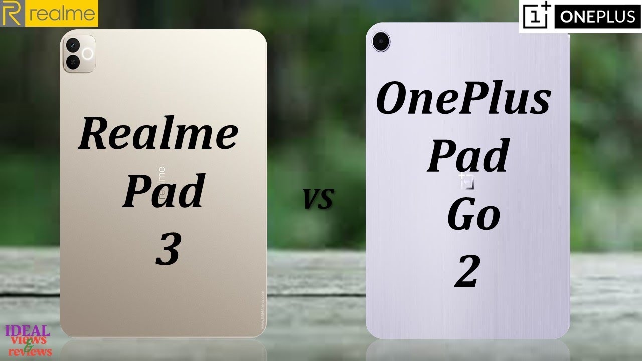 Realme Pad 3 против OnePlus Pad Go 2: какой лучше подходит для игр?