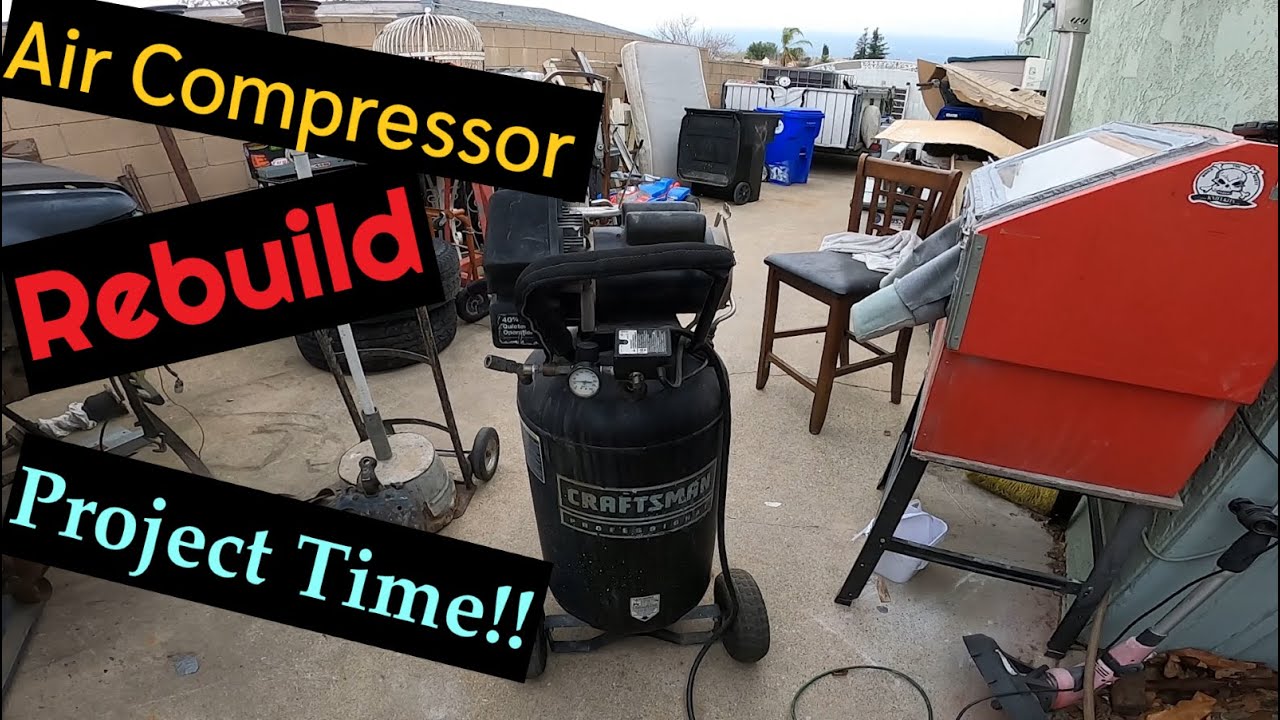 Lube, Repair, and Revive: Fixing a Craftsman Air Compressor Like a Pro