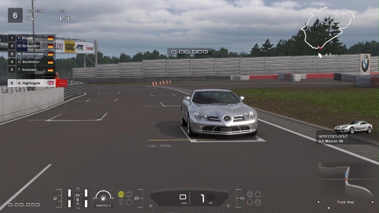 Gran Turismo 7 - Mission 34 (but in PSVR2) - Mercedes SLR McLaren